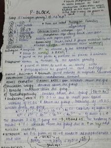 Handwritten chemistry notes (allen)