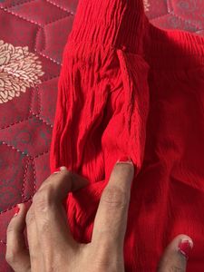 Stylish Red Jeggings For Women