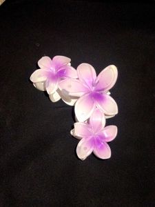 Flower Hair Claw Clips