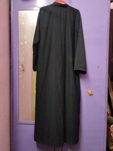 Full Plain Black Abaya