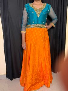 Gown With Dupatta