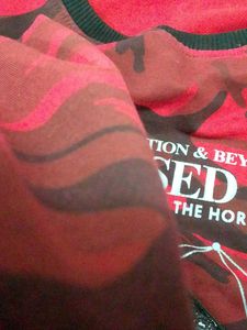Red Camouflage Tshirt