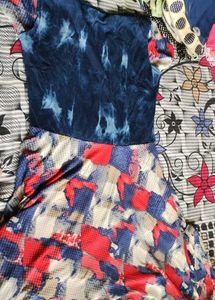 Colorful Casual Dress (Size- L)