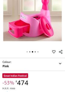 51) Plastic Toilet Trainer Baby Potty Seat