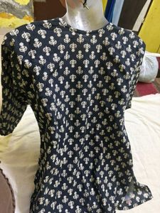 Floral Print Kurta