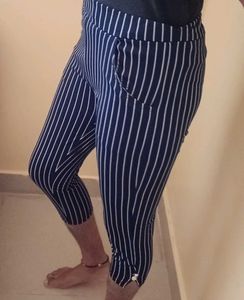 Striped Casual Pants