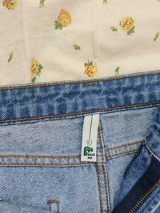 Distressed Denim Shorts