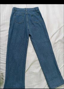 Wide Leg Denim Jeans