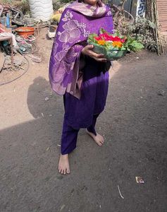 Purple Salwar Suit set