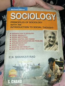 Sociology Book In Good Condition