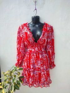 Bohemian Dress - Backless Ruffles Dres