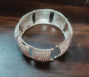 Siver Rhinestone Bracelet