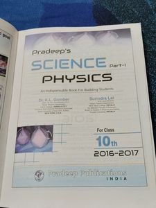 Pradeep&#39;s Physics For Class 10th