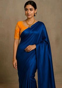Elegant Blue Saree