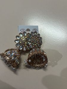 Sparkling Jhumka Earrings