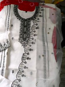 White Embroidered Salwar Kameez