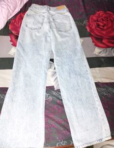 Ripped Wide Leg Jeans