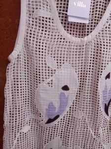 Trending Net Top Hip Length
