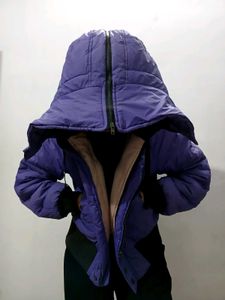Purple Puff Jacket