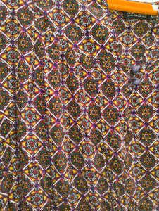Elegant Patterned Mini (One peace)Dress