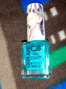 Color Blaze Teal Nail Polish