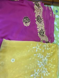 Combo Of Two Heavy Sarees
