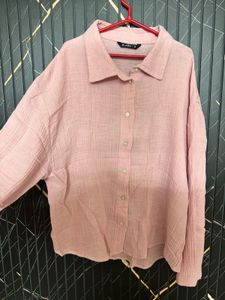 Studio I Pink Button-Down Top