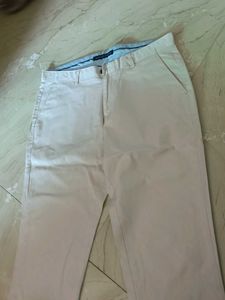 White Formal Pants