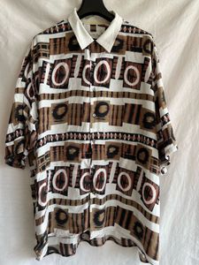 FLORAL HALF SHIRT