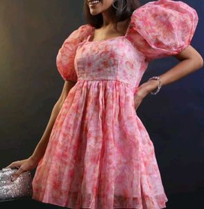 Organza Flayerd Dress 😍