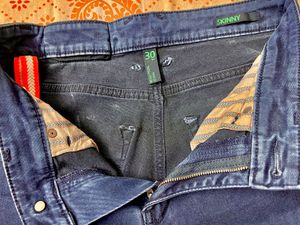 Royal Blue Skinny Jeans – United Colors of Benetto