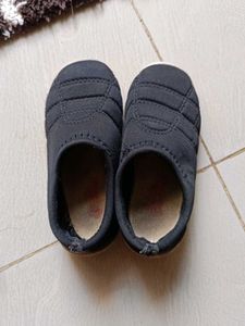 Cute Black Baby Shoes