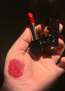 Ysl lipstick gift set along with bag