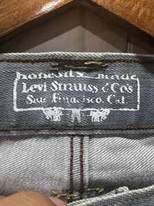 Levis Orignal Riveted Grey Jeans