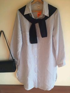 Korean Inspired Shirt Dress