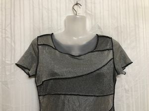 Tenzyal Grey Short Sleeve Top