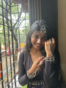 Navratri Special Garba Oxidised Jewelry Set