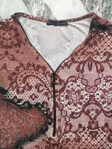 Animal Print Zip Top