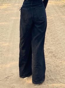 Black Wideleg Jeans