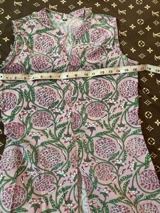 Floral Print Sleeveless kurta and pant