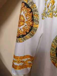 Versace Style Duster Coat