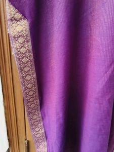Ghunghroo Shiny Purple Kurta