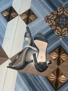 Stylish Striped Stilettos