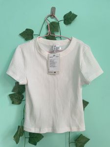 White Fitted T-shirt