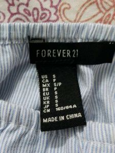 Cute Blue Forever 21 Top