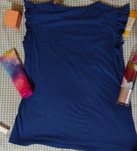 Very Cute Cotton Frilled Sleeve Tshirt