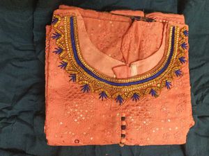 Elegant Embroidered Salwar Kameez Suit