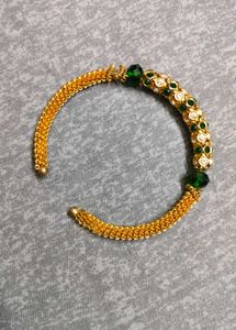 Gold & Green Bracelet