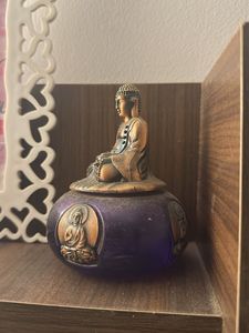 Buddha Diffuser In glass And Metal