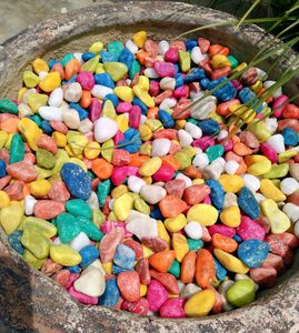 Colourful Stones For Decoration